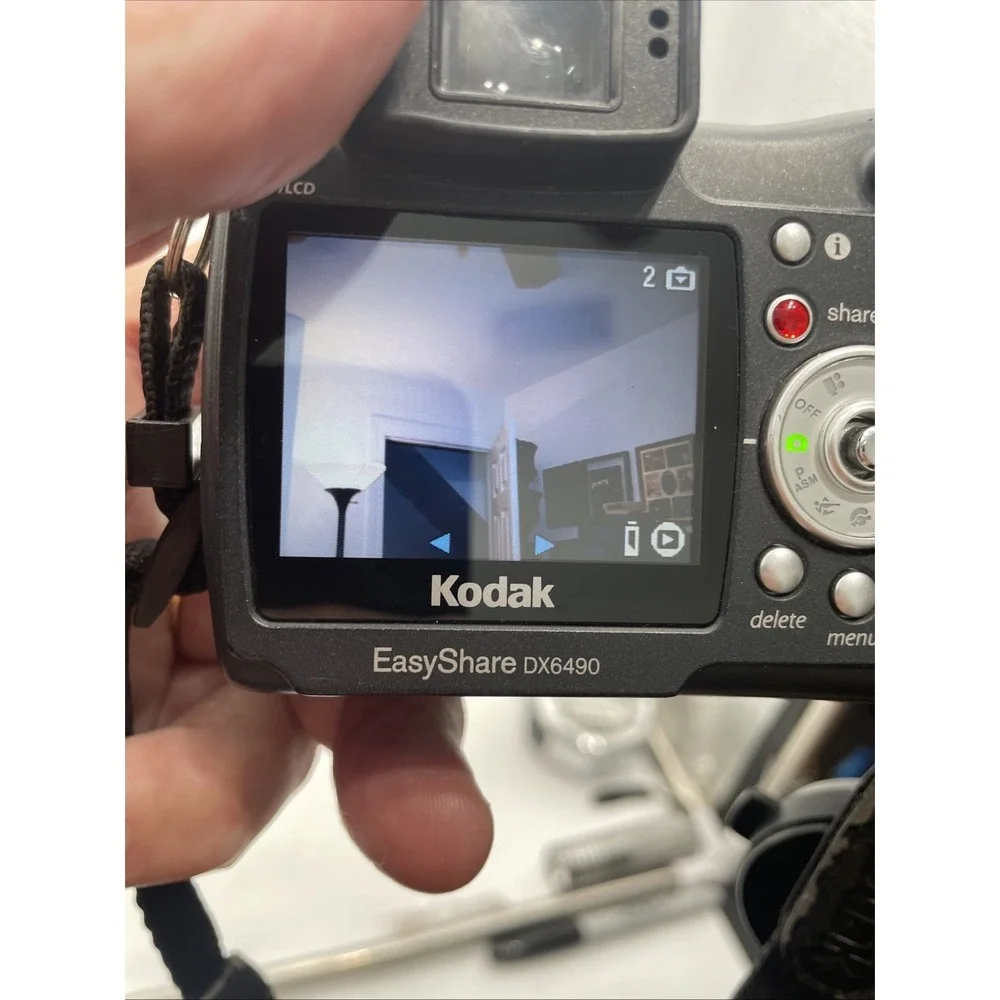 Kodak EasyShare DX6490 Digital Bridge Camera 4.0MP 10x Zoom+Battery Tested